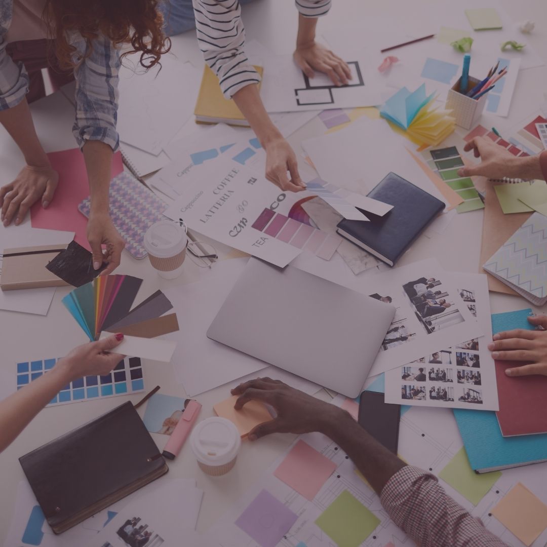 visualization of the creative process in marketing